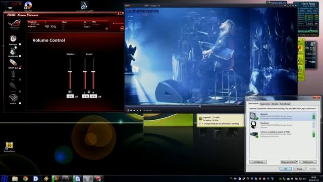ASUS PHOEBUS SOLO BŁĄD BRAK DŹWIĘKU GŁOŚNIKI & SPDIF RAZEM