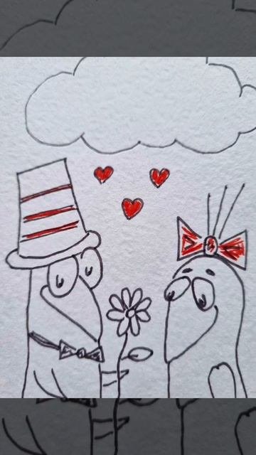 Love Story!💘#любовь #счастье  #арт #art #рисунок #lovestory #love #like #happy #happiness #позитив