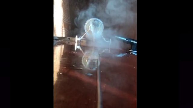 Паровая машина с пропеллером || Steam car with propeller