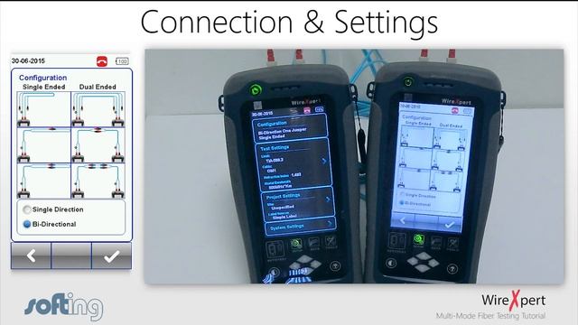 WireXpert - Fiber Module Testing Tutorial on v7.x firmware