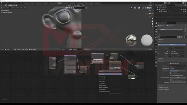Procedural Disintegrating Effect in  Blender #blender