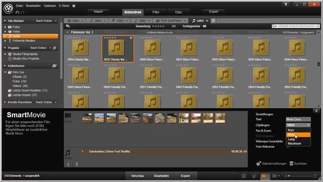 Smart Movie mit Pinnacle Studio 16 und 17 Video 27 von 114