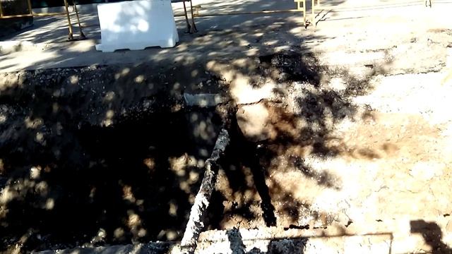 Разрыли на Горько. Новокуйбышевск.