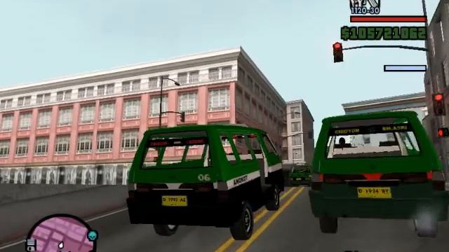 GTA SA Angkot Bandung - Cicaheum Ledeng
