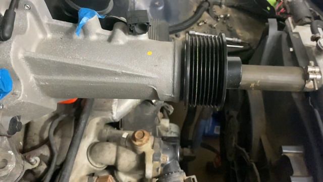 Test Fitting the Northstar M122 Supercharger on the 1UZ!