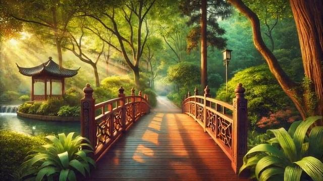 Relaxing Music for Stress Relief ~ Piano Music ~ Tranquil Zen Garden