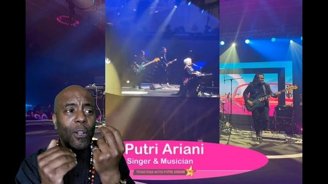 Putri Ariani - Set Fire to the rain Reaction V-Malaysia2024 cover
