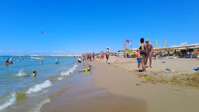 Side Evrenseki Walking on the beach TURKEY #side #turkey #evrenseki #antalya