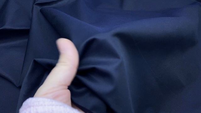 Подкладочная  тёмно-синего цвета  однотонная  33393