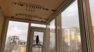 Натяжной потолок на балконе. Профиль БП 40