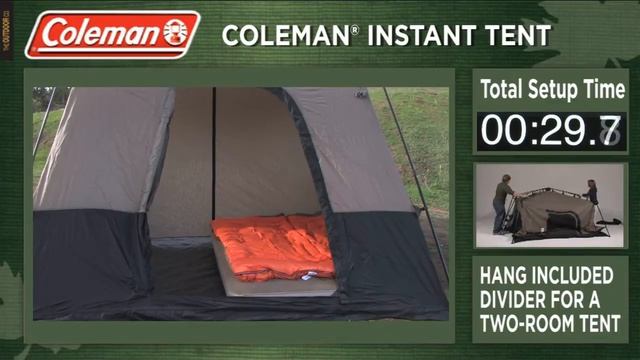 6 Person Instant Tent | Coleman 2000010196