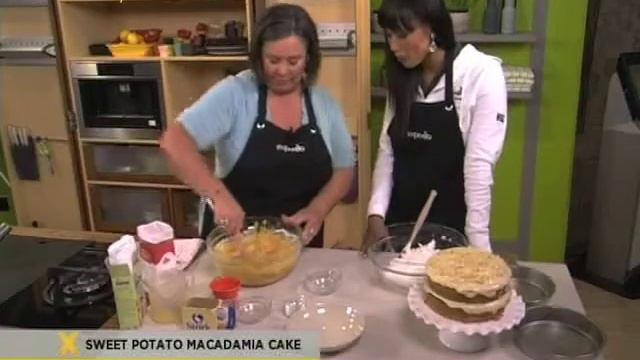 Stork :Sweet potato macadamia cake   (24.3.2013)