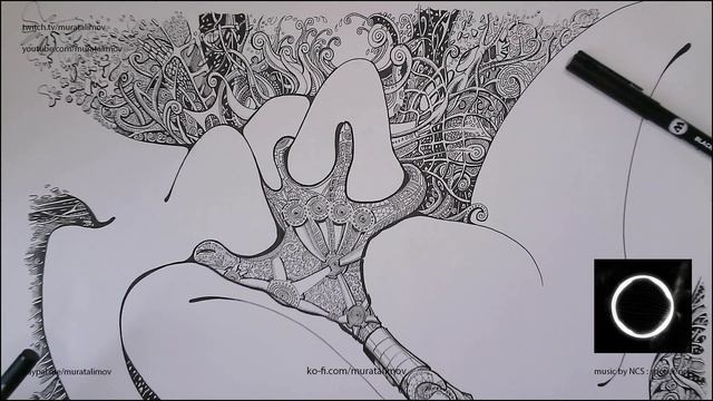 #215 Art stream. Daily Drawing | Murat Alimov