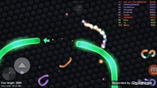 /SLITHER.IO/Смерть на самом интересном моменте!!!!