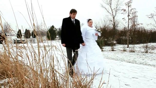 Прогулка Виктор и Ирина (22 января 2011,Запорожье, Орехов)