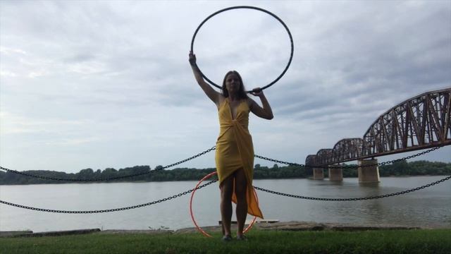 Jenna Citrus Hooping by the Water