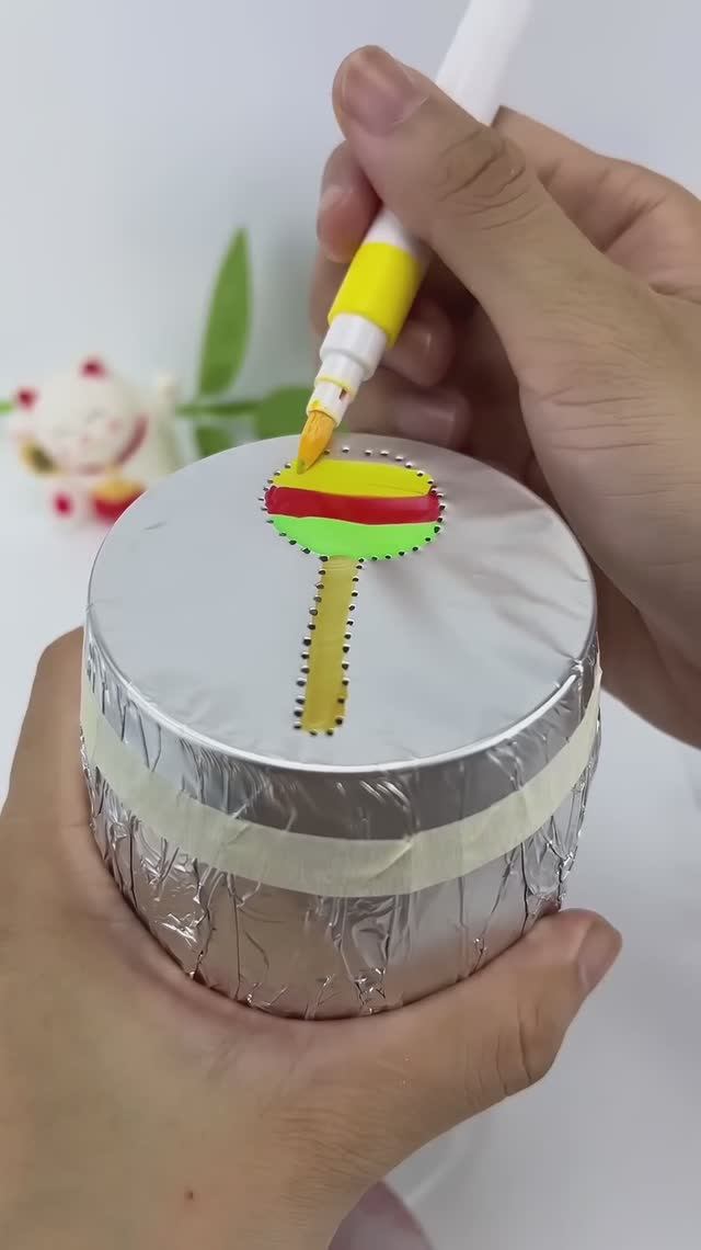Lollipop on Aluminum 🍭