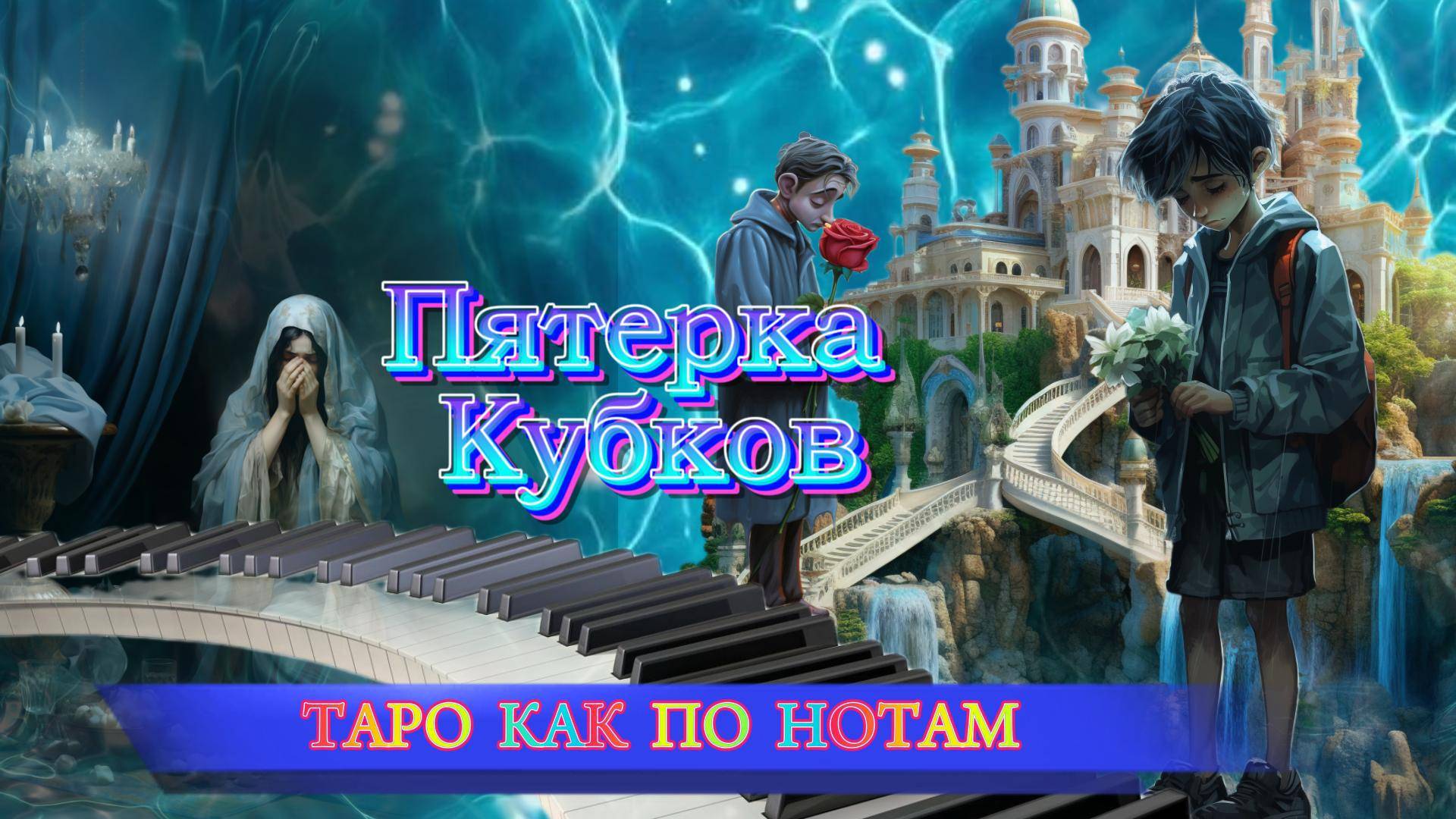 Таро как по нотам. 🎼🎶💦 5 КУБКОВ