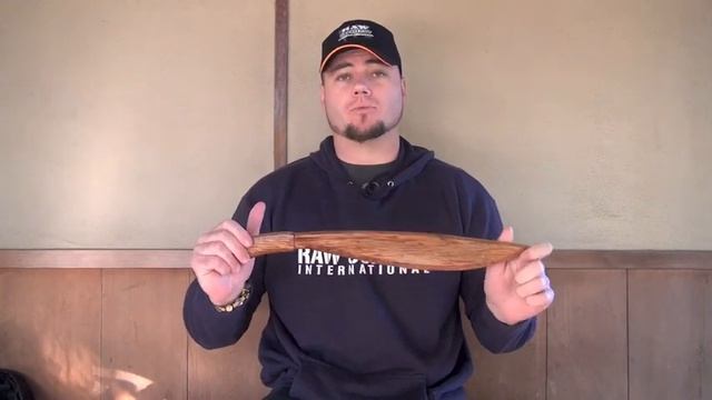 R.C.I. Products Review - The  Wooden Bolo Training Machete