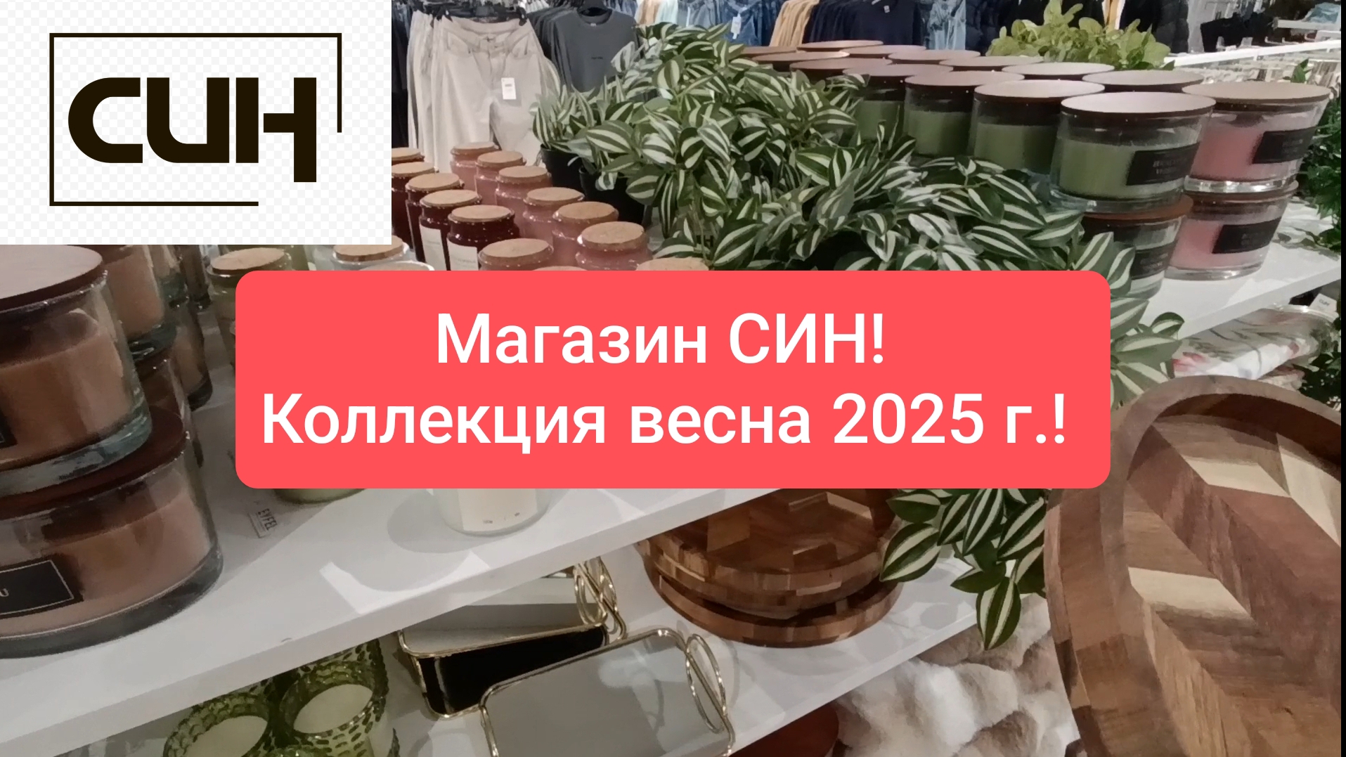 Обзор новинок в магазине СИН! Давайте вместе прогуляемся... Март 2025 г.!