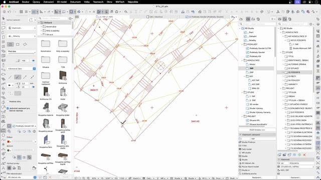 Architektonická studie v Archicadu – 02: Příprava a podklady