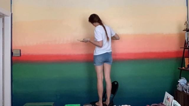 Ombré Wall Mural by Rafaelles [Gradient Design]
