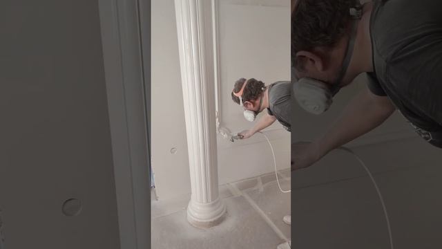 Самый лучший способ окраски стен.