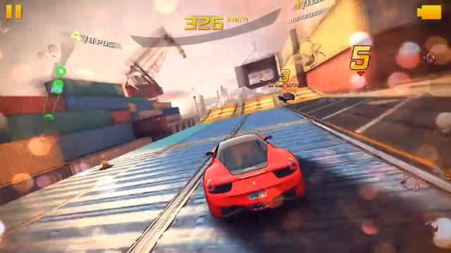 Car Racing Asphalt 8 Airborne San Diego Harbor Ferrari 458 Italia