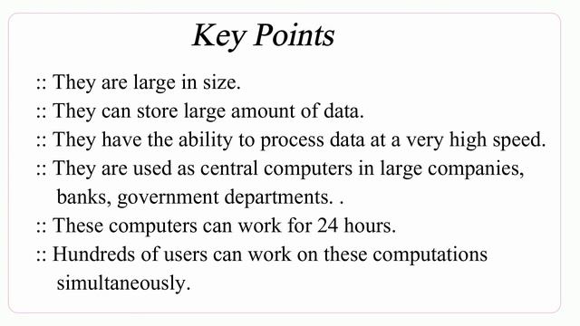 Classifications of Computer in Hindi  | Micro, Mini, Mainframe, Super Computer