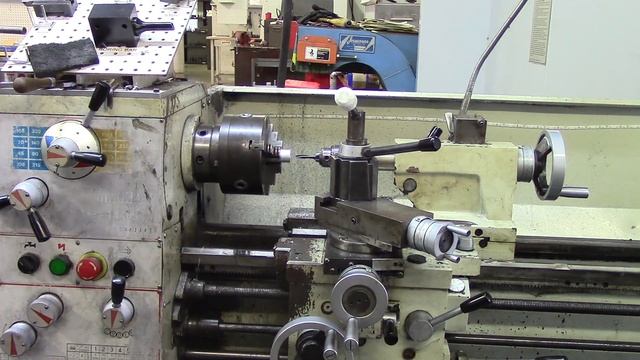 Tapping on a Manual Lathe