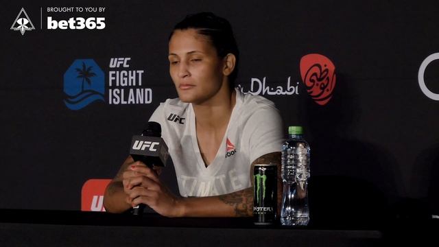 VANESSA MELO POST FIGHT INTERVIEW