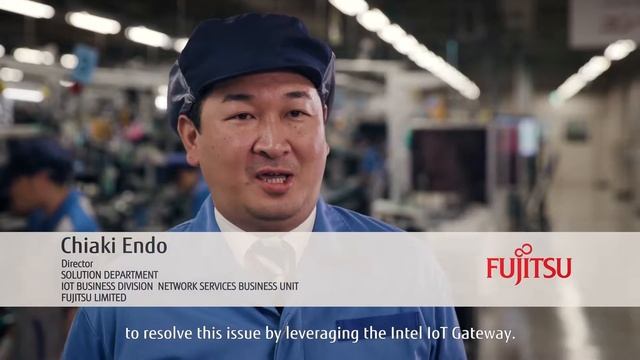 Shimane Fujitsu evolves "Made in Japan" with IoT（2min）