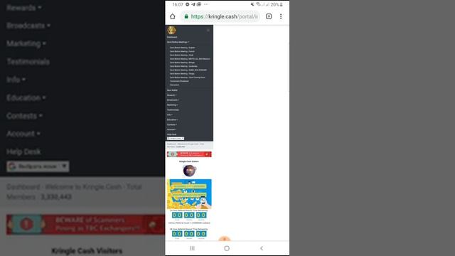 Kringle! Получи за простую регистрацию 2150$