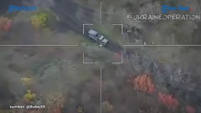 Peluncur Roket Ukraina Dilibas UAV Lancet Rusia