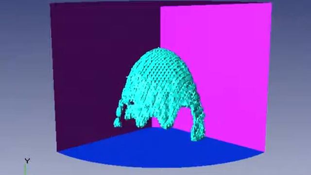 FlowVision - Water Jet Stream Calculation