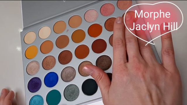 Обзор Eyeshadow palette Morphe Jaclyn Hill