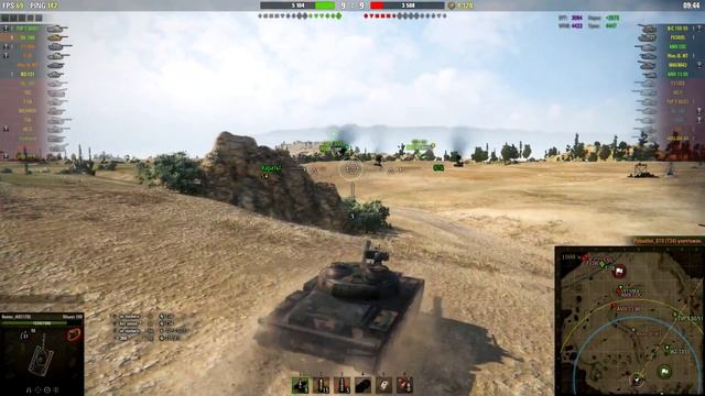 Объект 140 КОГДА ВБР НА ТВОЕЙ СТОРОНЕ (12 фрагов).  Степи - лучший бой Объект 140 World of Tanks.