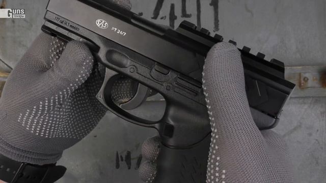 SAS Taurus 24/7 Pellet, распаковка товара