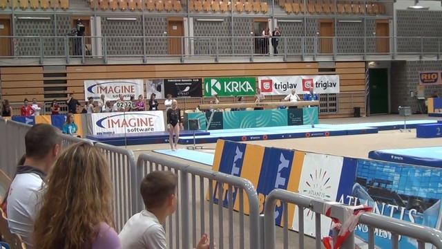 Teja Belak (SLO), Vault 1, World cup Koper 2017, Finals