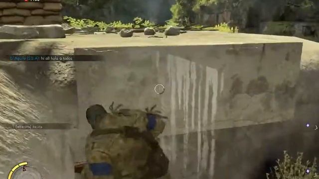 Sniper Elite 3 No Cross стрельба с винтовки ТИП-99 31.12.2016