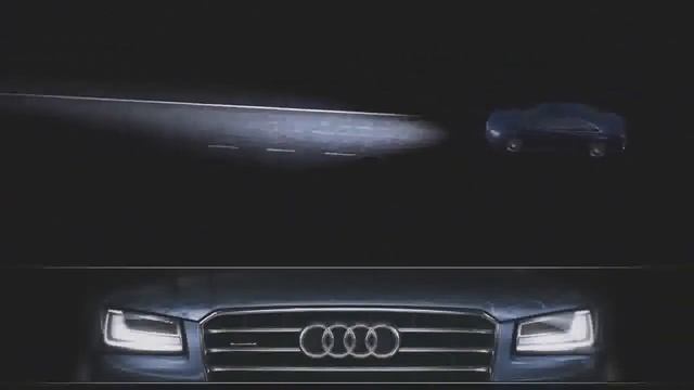 Audi A8. Modelo 2014. Luces Audi Matrix LED