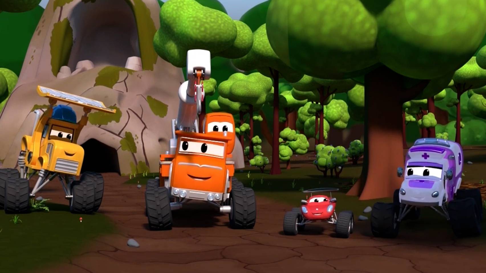 МОНСТР ТРАКИ МИРАНДА ПРИЛИПЛА К МАГНИТУ! ДЕТСКИЙ МУЛЬТФИЛЬМ. МУЛЬТИК ДЛЯ ДЕТЕЙ И МАЛЫШЕЙ! МАШИНКИ