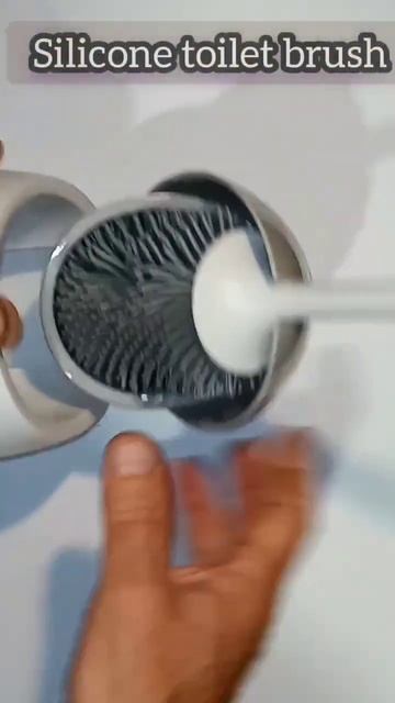 Silicone toilet brush.  Review.#short