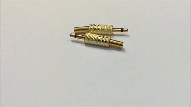 Conector Jack Valueline 3.5mm Mono Macho Dorado distribuido por CABLEPELADO ®