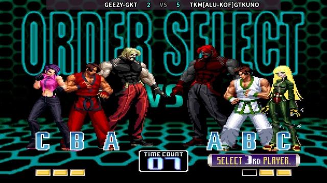 KOF 2002-TOP Kuno VS Geezy ¡RETA DONDE TODO VALE HASTA RUGAL😁!