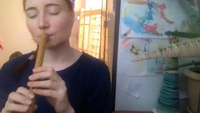 River Flows in you (Yiruma) / flute cover///"колыбельная Бэллы" - флейта(сопилка)