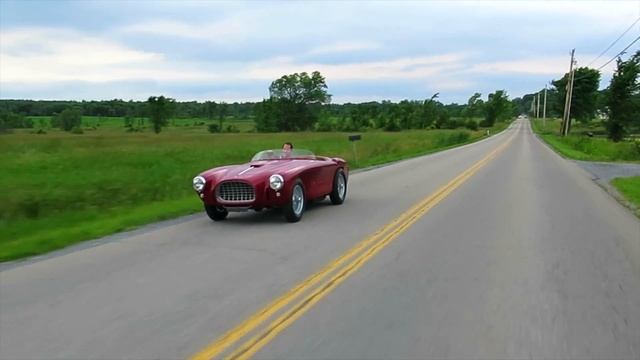 Ferrari 225 on road test (no sound)