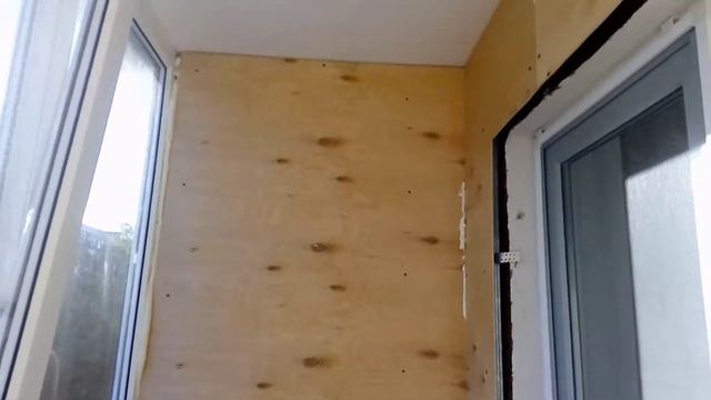 Ремонт балкона part1