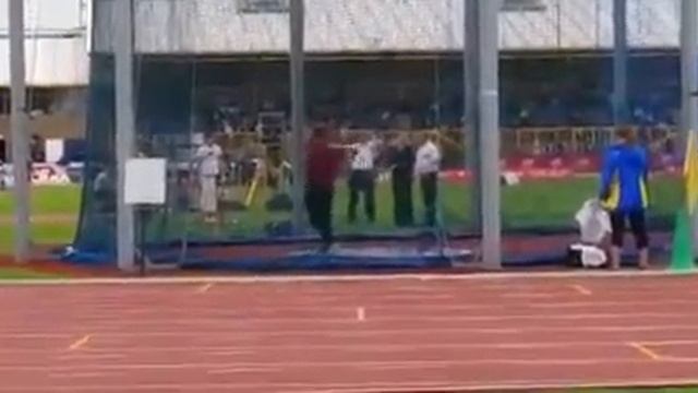 Hammer Throw England Championships 2015 Warm Up Throw