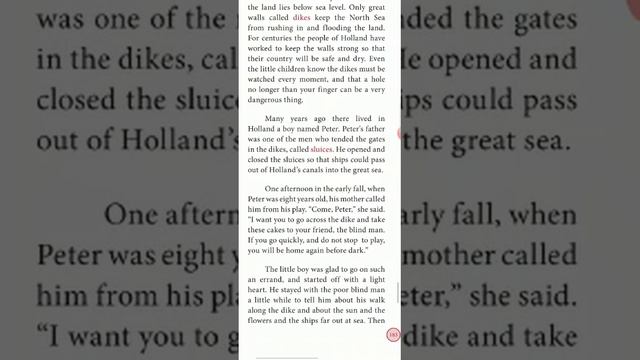 THE LITTLE HERO OF HOLLAND PART 1